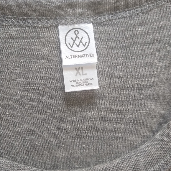 NWOT Alternative Apparel Short Sleeve Football Tee - Picture 4 of 5